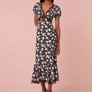 NWT!!! Love Shack Fancy 
AURELLE DRESS NIGHT PEARL